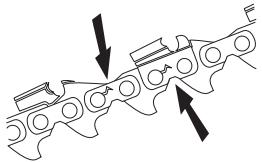 HUSQVARNA CARB III - Checking wear on cutting equipment - 3