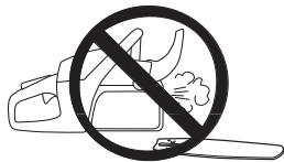 HUSQVARNA 550 XP - Moteur chaud - 5