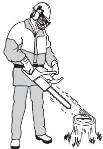 HUSQVARNA 550 XP - Controle van de kettingsmering - 1