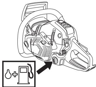 HUSQVARNA 550 XP - Remplissage de carburant - 2