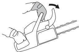 HUSQVARNA 550 XP - Frein de chaîne avec arceau protecteur - 8