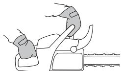 HUSQVARNA 550 XP - Frein de chaîne avec arceau protecteur - 11