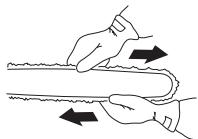 HUSQVARNA 550 XP - Tension de la chaîne - 4