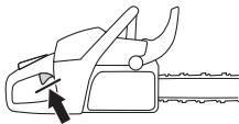HUSQVARNA 550 XP - Gashendelvergrendeling - 2