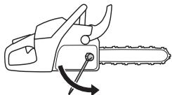 HUSQVARNA 550 XP - Tension de la chaîne - 5