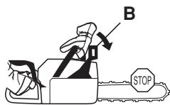 HUSQVARNA 550 XP - Frein de chaîne avec arceau protecteur - 4