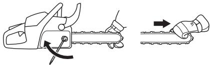 HUSQVARNA 550 XP - Tension de la chaîne - 7