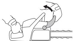 HUSQVARNA 550 XP - Frein de chaîne avec arceau protecteur - 10