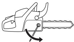 HUSQVARNA 550 XP - Ketting strekken - 5