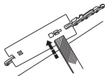 HUSQVARNA 550 XP - Réglage de l'épaisseur du copeau - 4