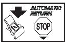 HUSQVARNA 550 XP - Controle van het traagheidsmechanisme - 1