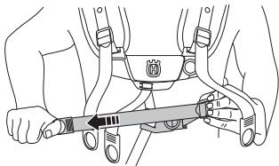 HUSQVARNA 555 RXT - Aanpassen van draagstel - 6
