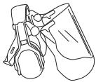 HUSQVARNA 555 RXT - AUGENSCHUTZ - 2