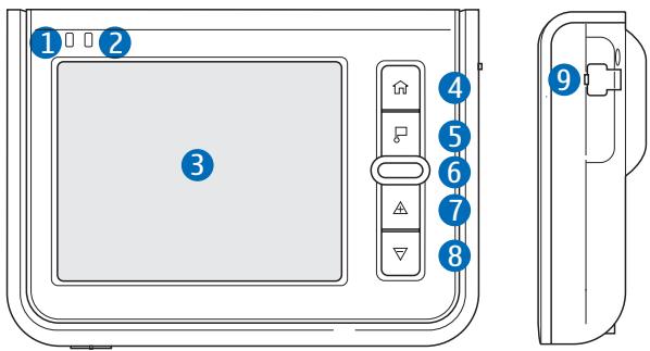 NOKIA 330 AUTO NAVIGATION - Vues avant et laterale droite - 1