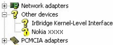 NOKIA CA-42 - لقد قمت بتوصيل الكتاب أثناء/قبل تثبيت Nokia Connectivity Cable Drivers والأن الاتصال لا يعمل. - 1