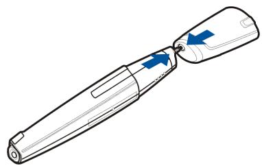 NOKIA DIGITAL PEN SU-1B - ■ Remplacement de la cartouche d'encre du stylo - 1