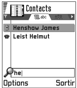 NOKIA NGAGE - Recherche d'éléments - 2
