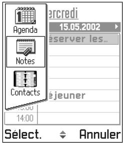 NOKIA NGAGE - Changement d'application - 1