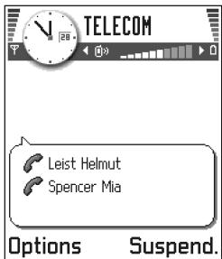 NOKIA NGAGE - Effectuer un appel en conférence - 1
