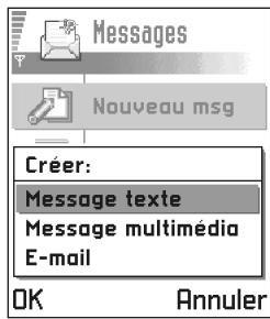 NOKIA NGAGE - Écriture et envoi de messages texte - 1