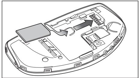 NOKIA NGAGE - Pour insérer la carte mémoire - 2