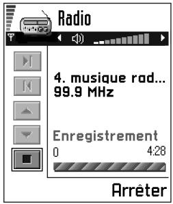NOKIA NGAGE - Enregistrement à partir de la radio - 1