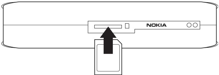 NOKIA PD-1 - ■ Stocker des fichiers à partir d'une carte mémoire - 1