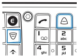 NOKIA TMR880 - ■ Touche de service et touche Menu rapide - 1
