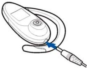 NOKIA WIRELESS AUDIO HEADSET HS-56W - ■ Charger la batterie - 1