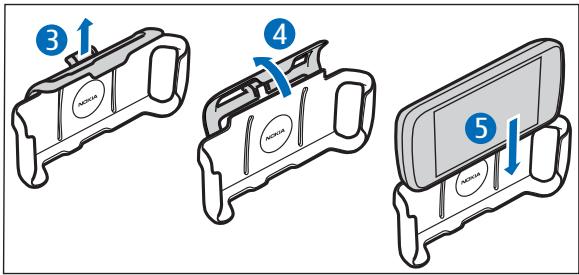 NOKIA MOBILE HOLDER CR-117 - Fixation facile pour support Nokia HH-20 et CR-116/117 - 3