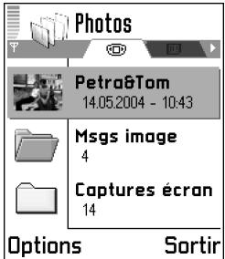 Photos Petra&Tom 14.05.2004 - 10:43 Msgs image 4 Captures écran 14 Options Sortir