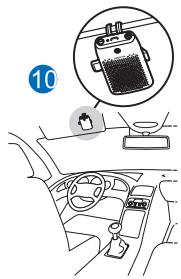 NOKIA SPEAKERPHONE HF-210 - Haut-parleur mains libres Nokia HF-210 - 2