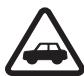 NOKIA DISPLAY CAR KIT CK-600 - PRECAUÇÃO AO LIGAR O DISPOSITIVO - 1