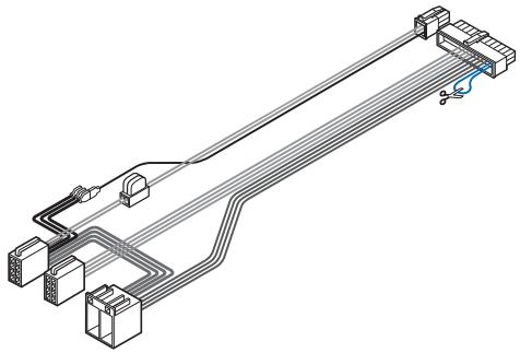 NOKIA DISPLAY CAR KIT CK-600 - Câble ISO CA-152 - 1