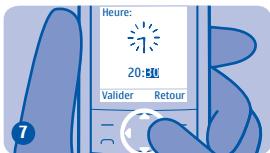 NOKIA 1800 - Définir un rappel - 8