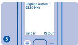 NOKIA 1800 - Écouter la radio - 6