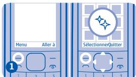 NOKIA 1800 - Définir un rappel - 3