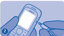 NOKIA 1800 - Charger la batterie - 2