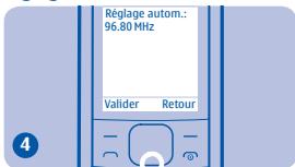 NOKIA 1800 - Écouter la radio - 5