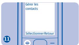 NOKIA 1800 - Enregistrer un nom et un numéro - 24