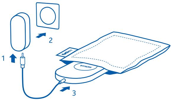 NOKIA FATBOY DT-910 - Activer/désactiver la plaque de chargement - 1