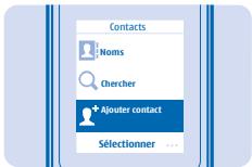 NOKIA 108 DUAL SIM - Enregistrer un nom et un numéro de téléphone - 2