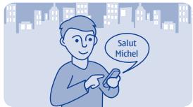 NOKIA ASHA 311 - Envoyer un e-mail - 1