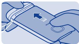 NOKIA ASHA 311 - Fixer une dragonne - 3