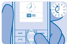 NOKIA 106 - Régler une alarme - 3