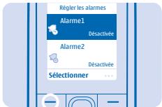 NOKIA 106 - Régler une alarme - 2