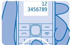 NOKIA 106 - Émettre ou répondre à un appel - 1