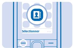 NOKIA 106 - Enregister un nom et un numero de téléphone - 1