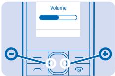 NOKIA 106 - Régler le volume - 1