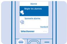 NOKIA 106 - Régler une alarme - 1